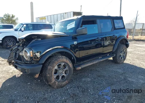 2022 Ford Bronco Big Bend z USA, uszkodzony, nr VIN 1FMDE5BH4NLB12868